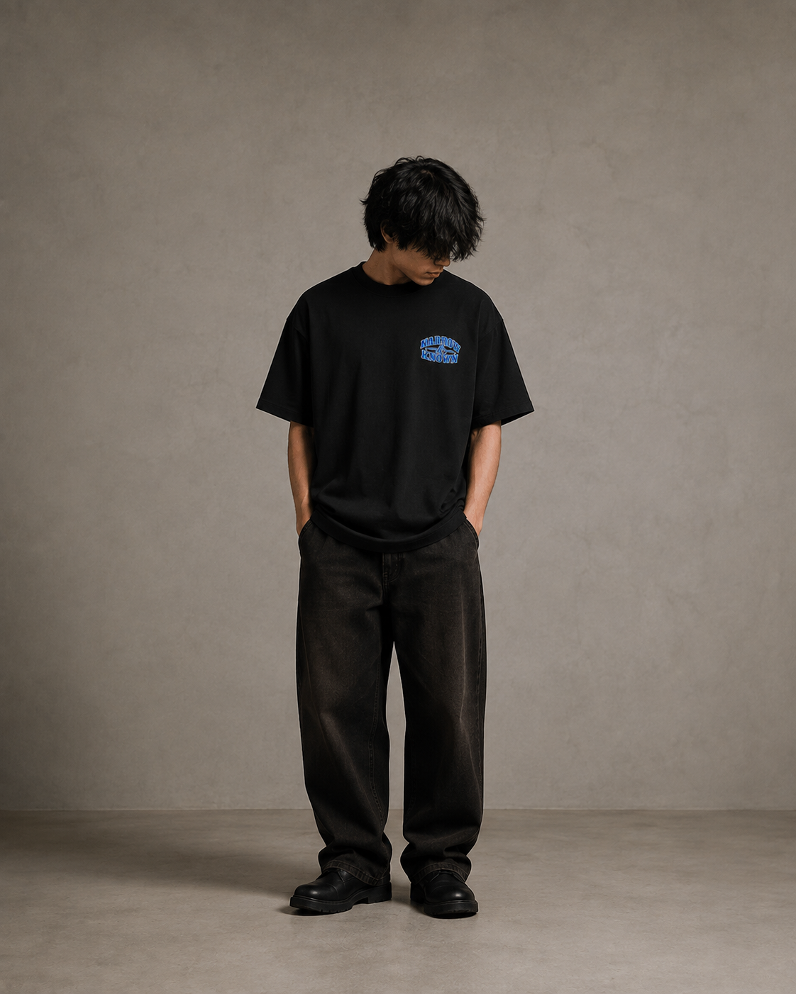 Fruit Of The Spirit in Black — Front editorial view