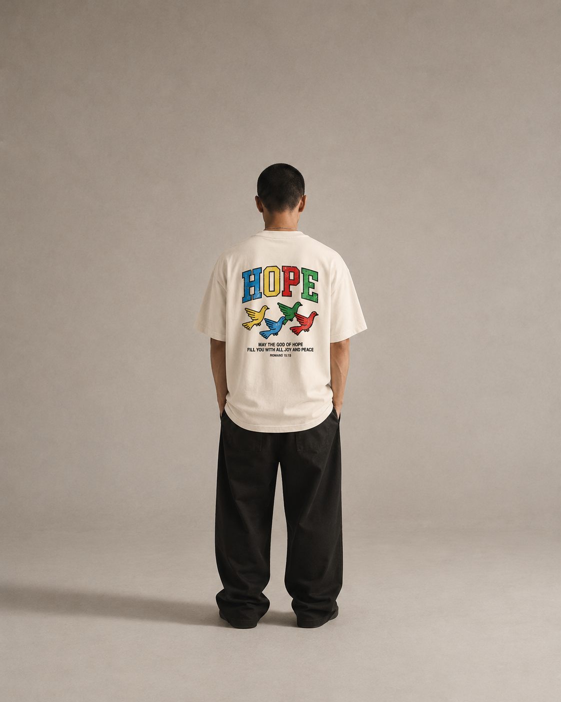N&K editorial mockup v2 | hope-oversized-tee | mild-apricot | back