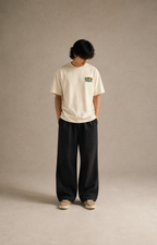 N&K editorial mockup v2 | hope-oversized-tee | mild-apricot | front