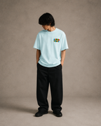 N&K editorial mockup v2 | hope-oversized-tee | sky-blue | front