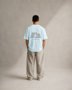 N&K editorial mockup v2 | narrow-known-keyboard-oversized-tee | sky-blue | back