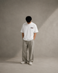 N&K editorial mockup v2 | narrow-known-keyboard-oversized-tee | white | front