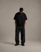 N&K editorial mockup v2 | rivers-of-living-water-oversized-tee | black | front