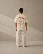 N&K editorial mockup v2 | the-ninety-nine-oversized-tee | mild-apricot | back
