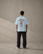 N&K editorial mockup v2 | the-ninety-nine-oversized-tee | sky-blue | back